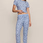 Z Supply Ditsy Floral Thermal Jogger