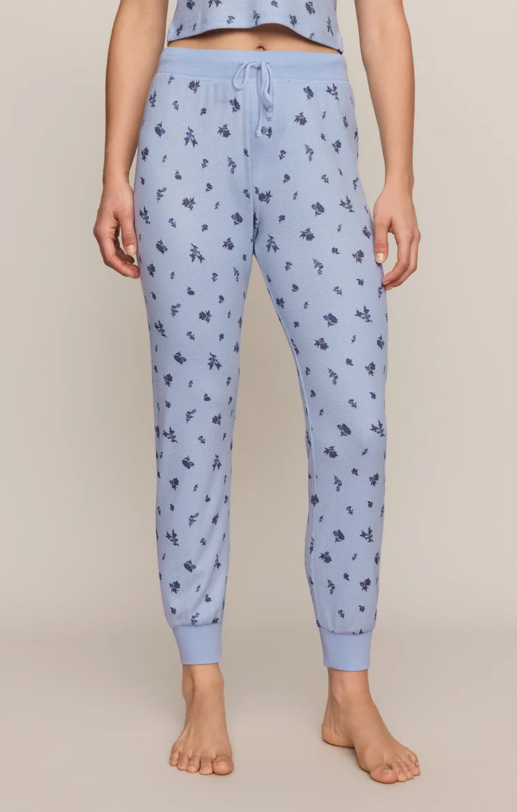 Z Supply Ditsy Floral Thermal Jogger
