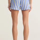 Z Supply Morning Stripe Boxer Short