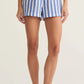 Z Supply Morning Stripe Boxer Short