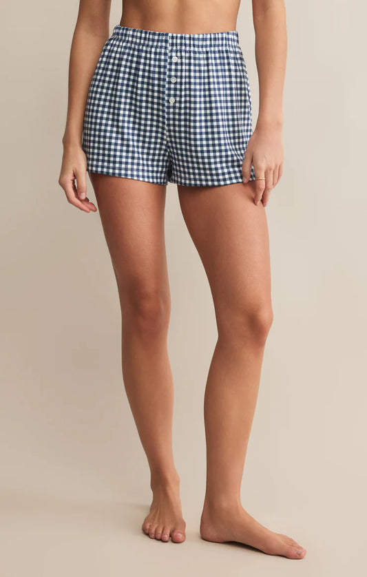Z Supply Maddie Gingham Short