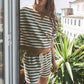 Z Supply Low Key Stripe Short