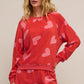 Z Supply I'm Yours Heart Long Sleeve Top