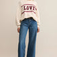 Z Supply Oversized Love Sweatshirt