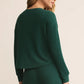 Z Supply Elfie Rib Long Sleeve Top