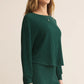 Z Supply Elfie Rib Long Sleeve Top