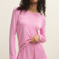 Z Supply Maison Pointelle Long Sleeve Top
