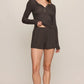 Z Supply Just Right Rib Henley Long Sleeve