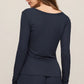 Z Supply Just Right Rib Henley Top