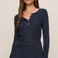 Z Supply Just Right Rib Henley Top
