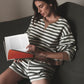 Z Supply Low Key Stripe Sweatshirt