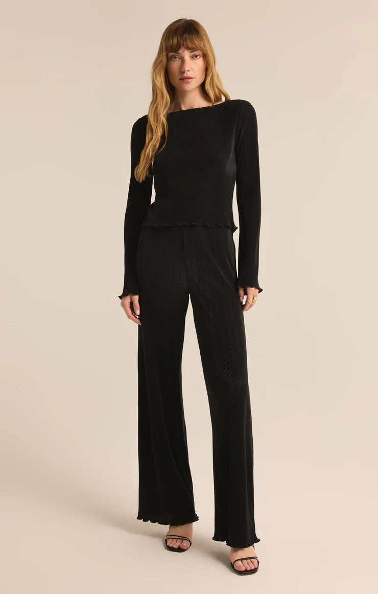 Z Supply Denia Pleated High Rise Pant