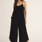 Z Supply Textured Flared Jumpsuit