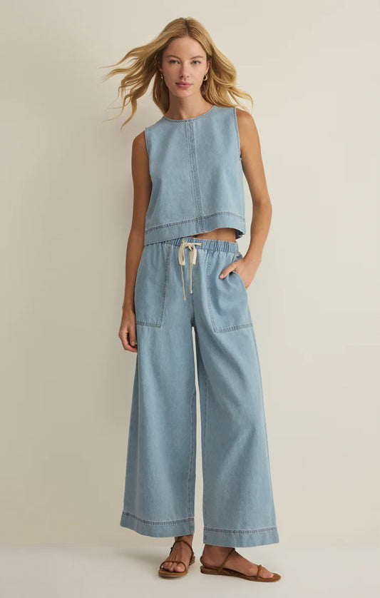 Z Supply Daycation Denim Utility Pant