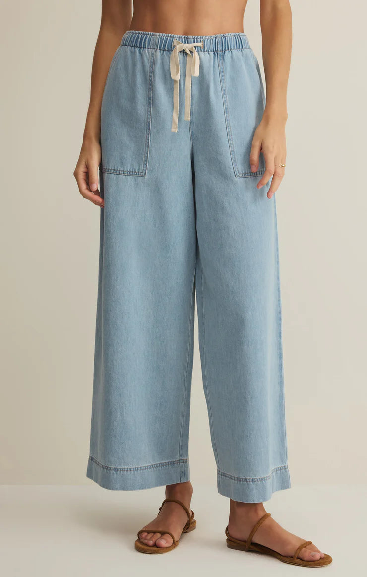 Z Supply Daycation Denim Utility Pant