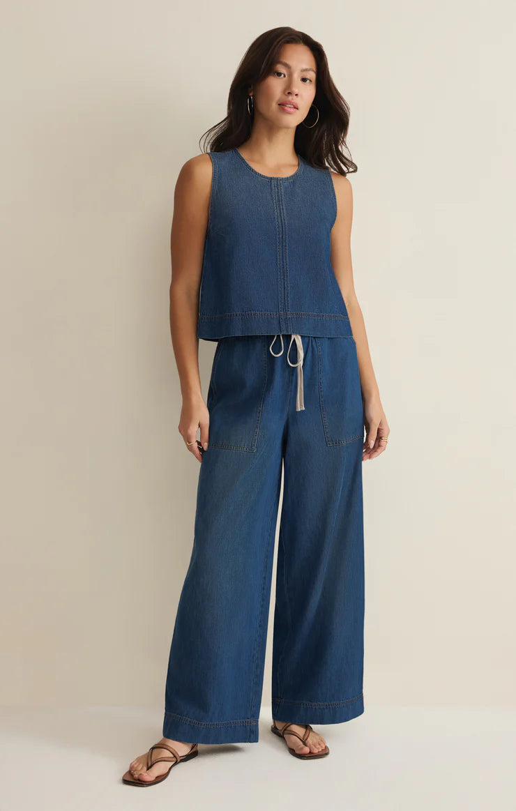 Z Supply Daycation Denim Utility Pant