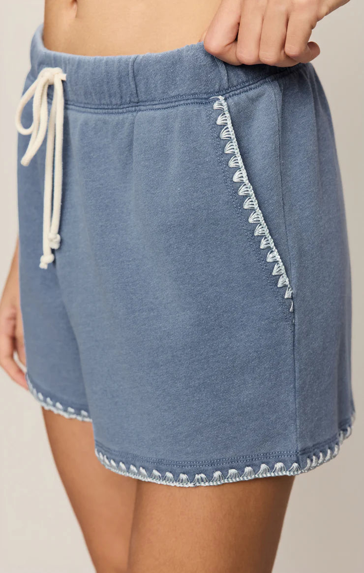 Z Supply Hunter Whipstitch Denim Short