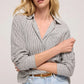 Z Supply The Perfect Linen Stripe Top