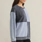 Z Supply Fair & Square Denim Sweatshirt