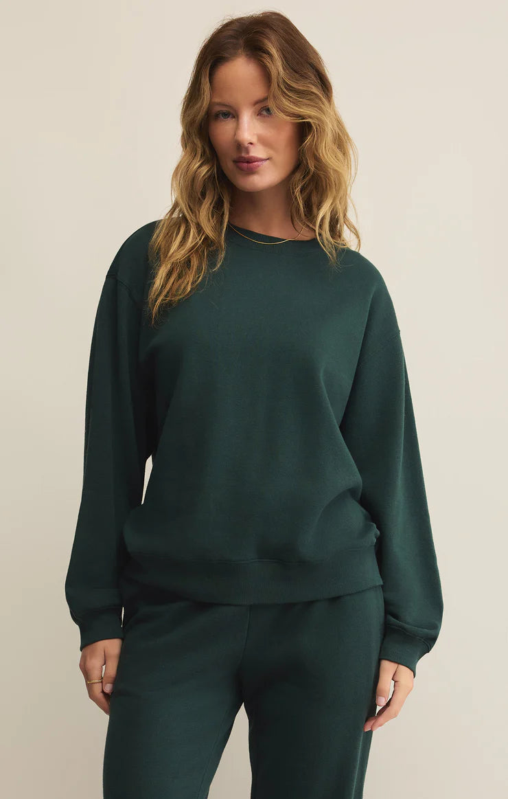 Z Supply Classic Boyfriend Fleece Sweatshirt