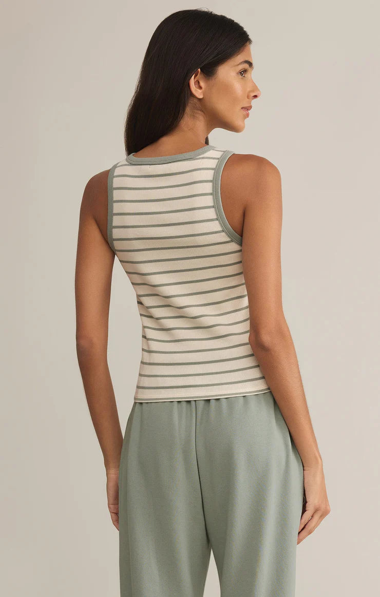 Z Supply Hadley Striped Rib Tank