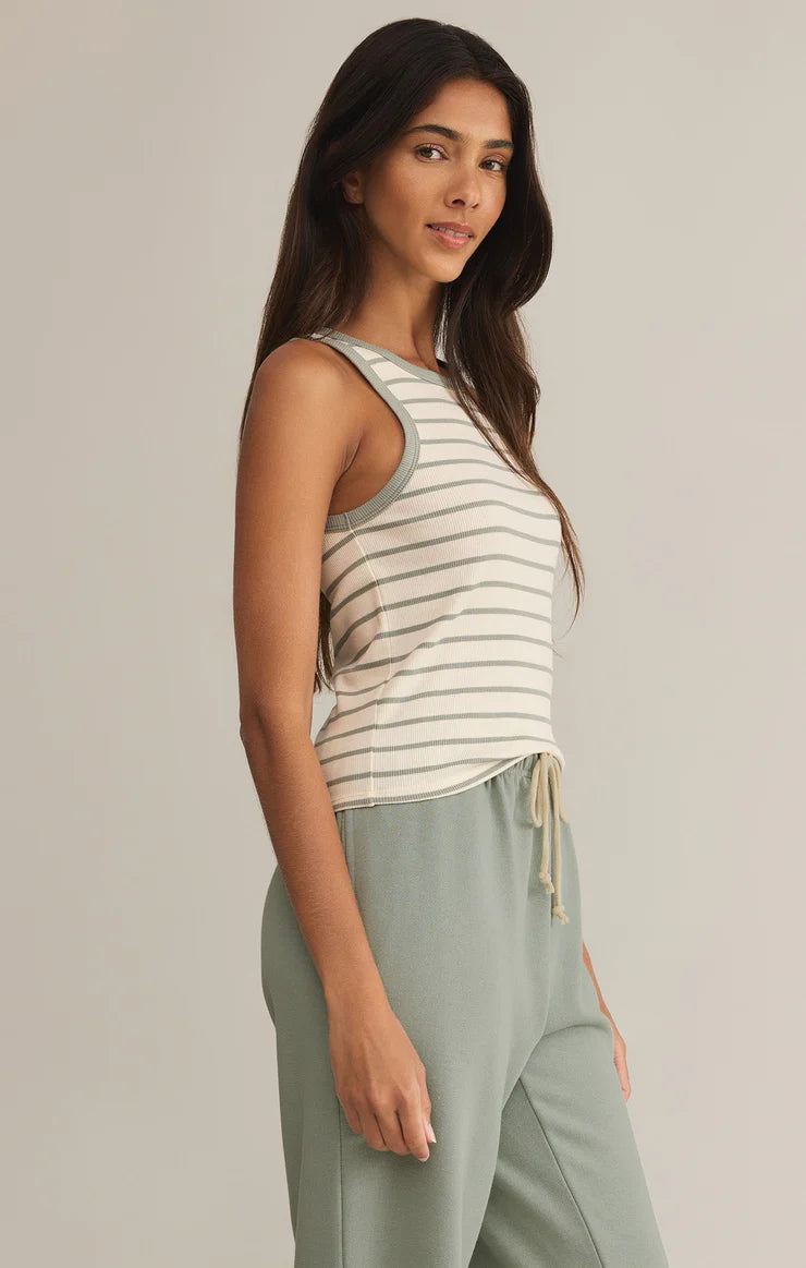 Z Supply Hadley Striped Rib Tank