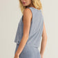 Z Supply Sloane V-Neck Denim Top
