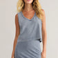 Z Supply Sloane V-Neck Denim Top