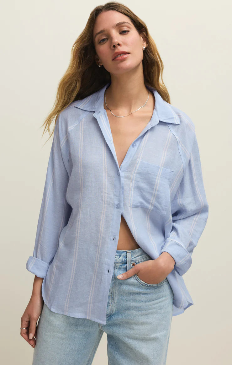 Z Supply The Perfect Linen Top