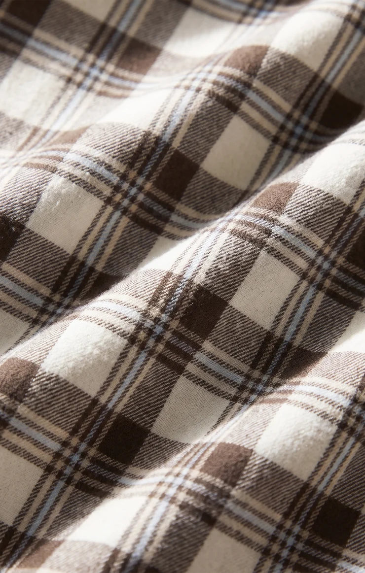 Z Supply River Plaid Button Up