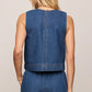 Z Supply Sun Seeker Denim Tank