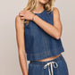 Z Supply Sun Seeker Denim Tank