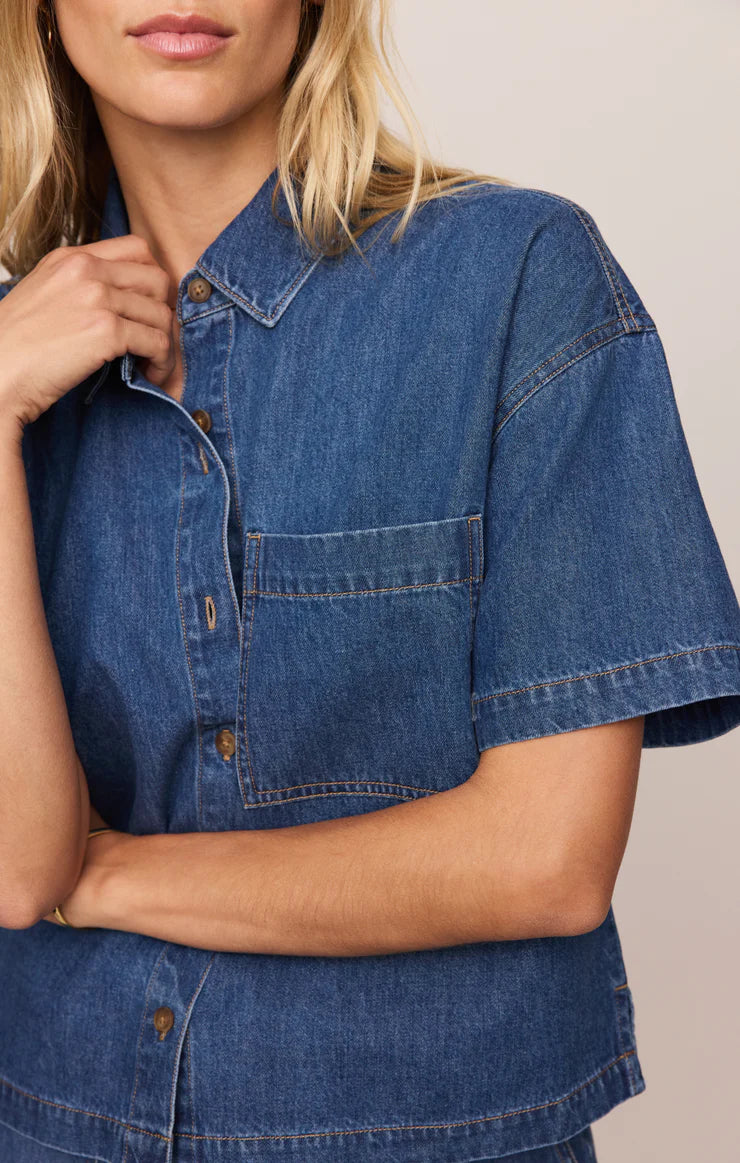 Z Supply Everyday Denim Button Up