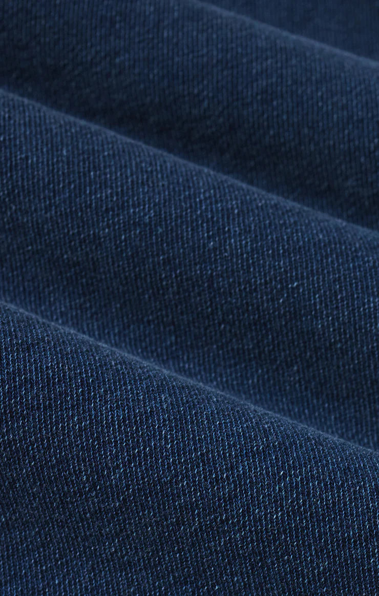 Z Supply Delphine Knit Denim Sweatshirt