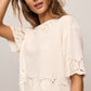 Z Supply Daya Embroidered Linen Top