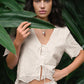 Z Supply Oceanside Embroidered Top