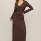 Z Supply Amara Polka Dot Mesh Top