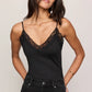 Z Supply After Dark Lace Trim Bodysuit