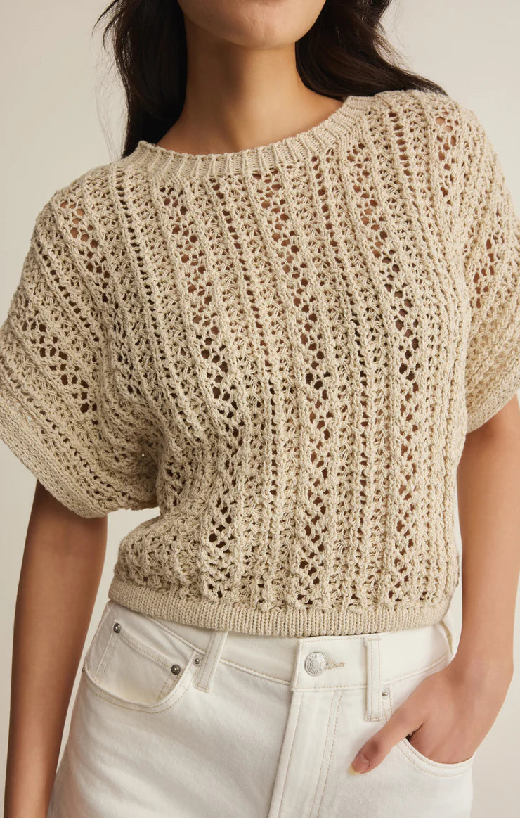 Z Supply Ballast Crochet Top