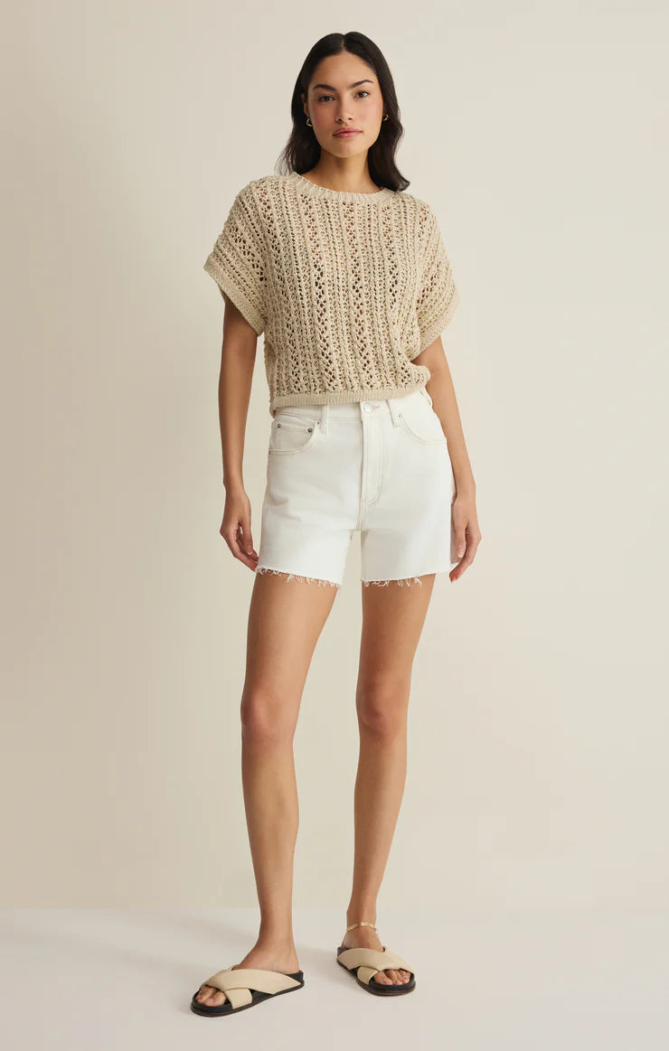 Z Supply Ballast Crochet Top