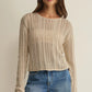 Z Supply Upland Crochet Sweater