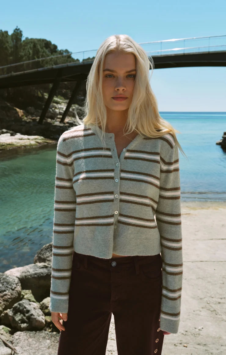 Z Supply Medina Stripe Cardigan
