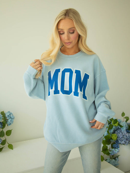 Charlie Southern Classic Mom Corded Sweatshirt