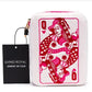 Living Royal Velvet Jewelry Zip Case Rose