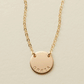 Made By Mary Mini Mama Zola Disc Necklace