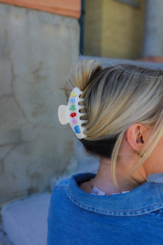 Colourful Mother Claw Clip