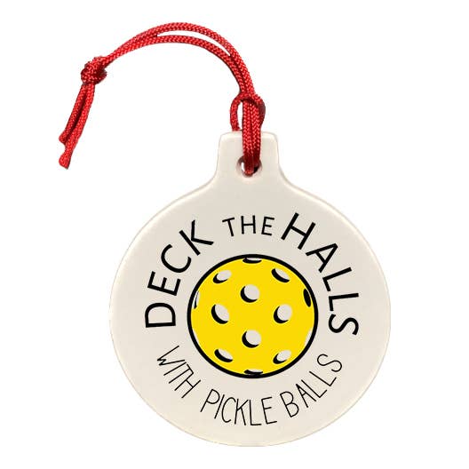 Deck The Halls With Pickleballs