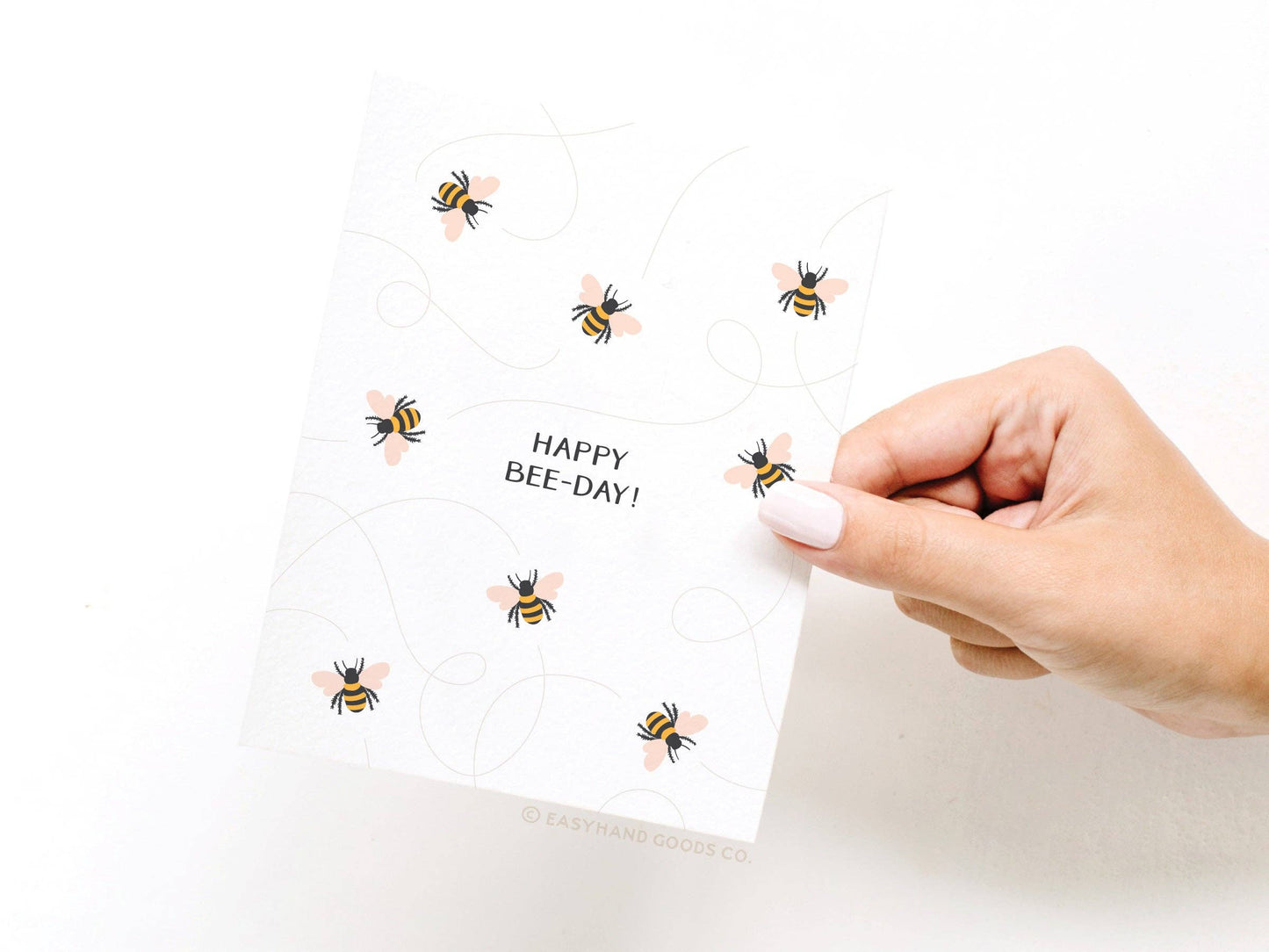Happy Bee-day Greeting Card