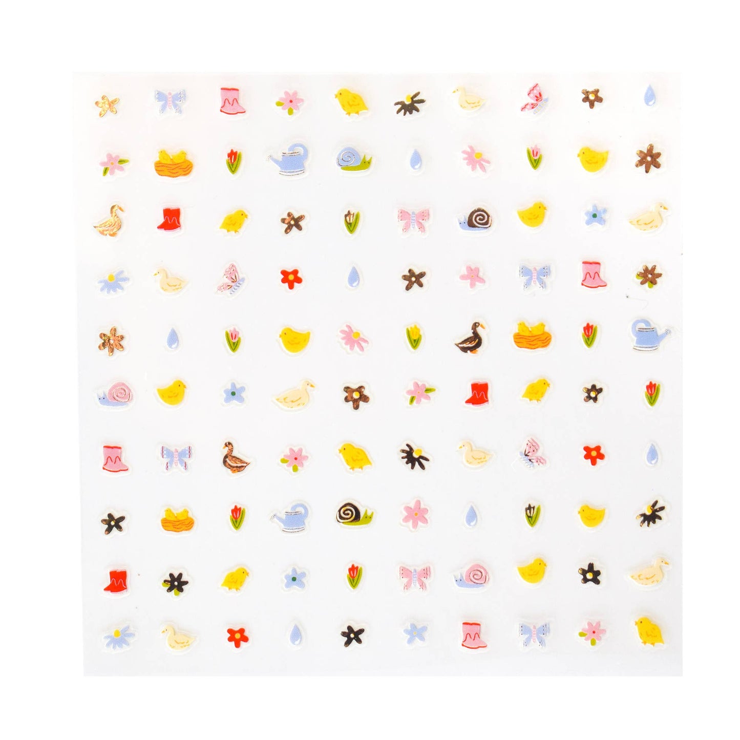 Silly Goose Nail Stickers