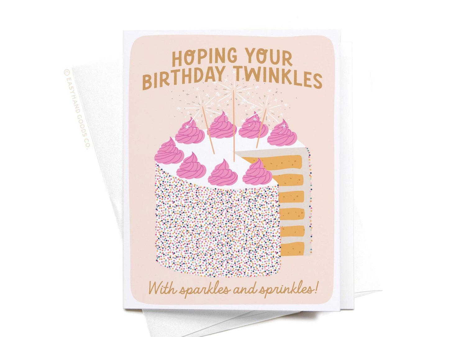 Birthday Sparkles and Sprinkles Greeting Card